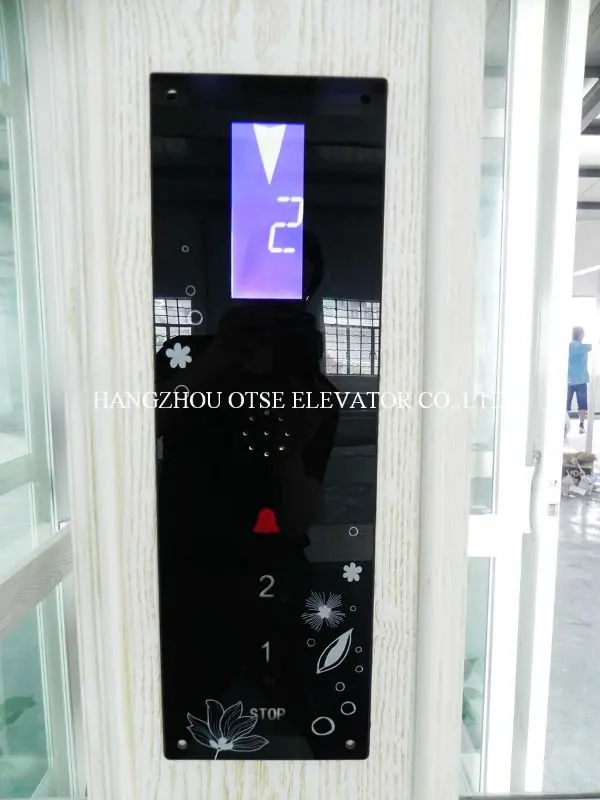 Glass shaft around home used residential elevators for sale