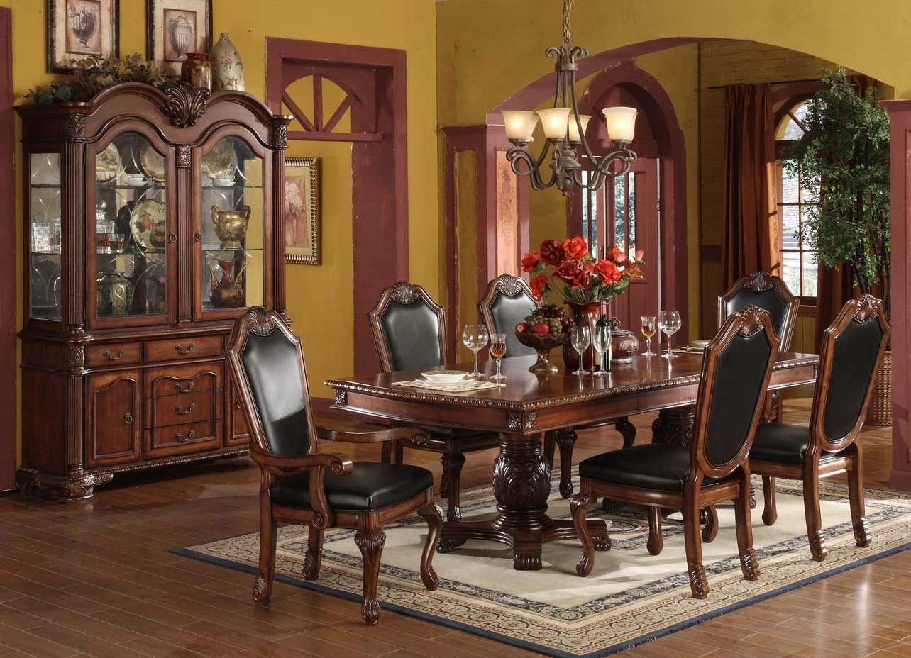 Cheap Price Luxury European Elegant Kitchen Furniture Luxury Dining