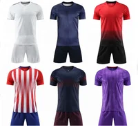 

wholesale good quality kids soccer jersey set custom soccer uniform for kids