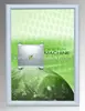 Wall mounted/hanging aluminum portrait frame landscape frame large format frame