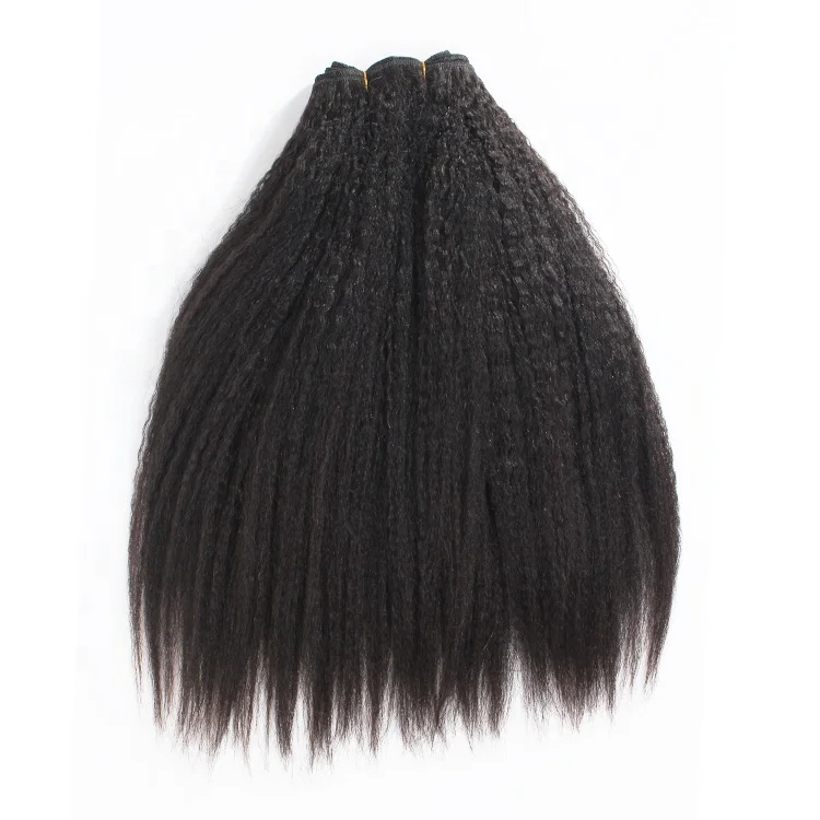 

Kinky Straight Cuticle Aligned Virgin Hair Brazilian 100% Human Hair Natural Color 8"-30" 1-2 Working Days