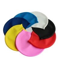 

Wholesale Waterproof Silicone Swim Cap Outdoor Water Sports Swimming Cap