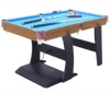Stable folding leg MDF 5FT billiard game kids adults indoor pool table