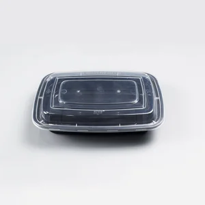 Image of 750ml BPA Free Microwave Safe Airtight Lunch Box 1 Compartment Meal Prep Container Plastic Food Storage Container