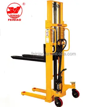 Manual Forklift Hand Hydraulic Stacker Buy Stacker Hidrolik Tangan Stacker Forklift Manual Hand Forklift Product On Alibaba Com