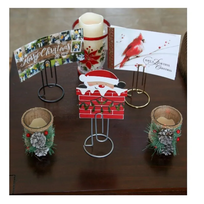 Unionpromo practical metal desk paper clip memo holder