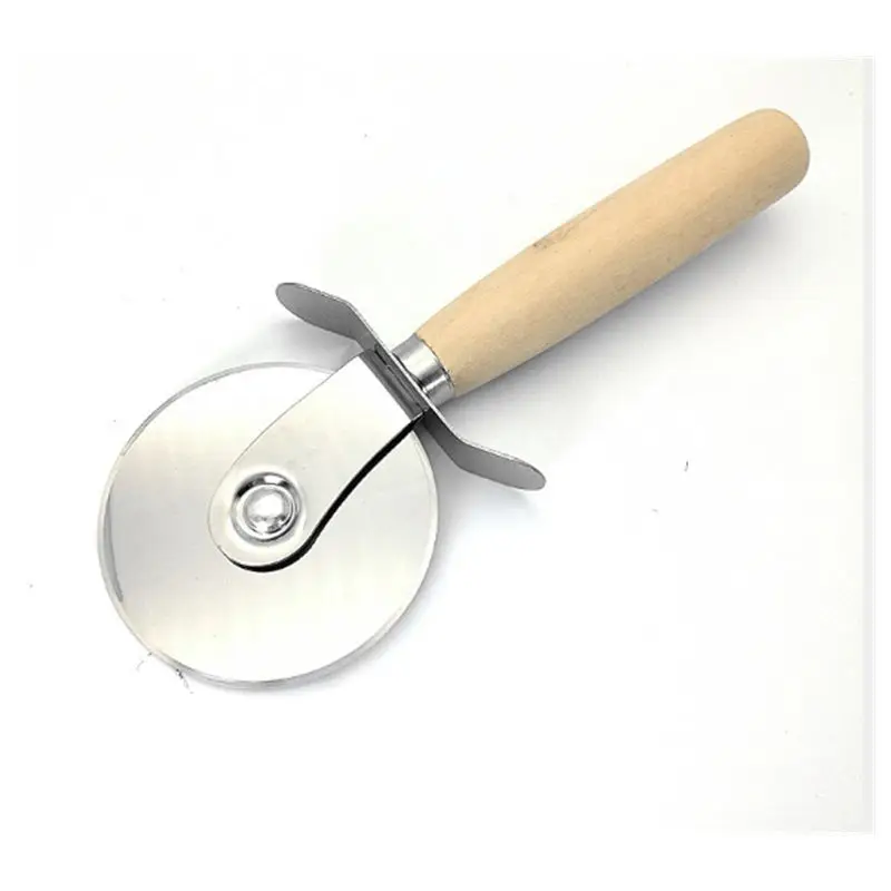 

Pizza Slicer Cutter Wheel With Sharp Angled Stainless Steel Blade And Ergonomic Anti-Slip Handle