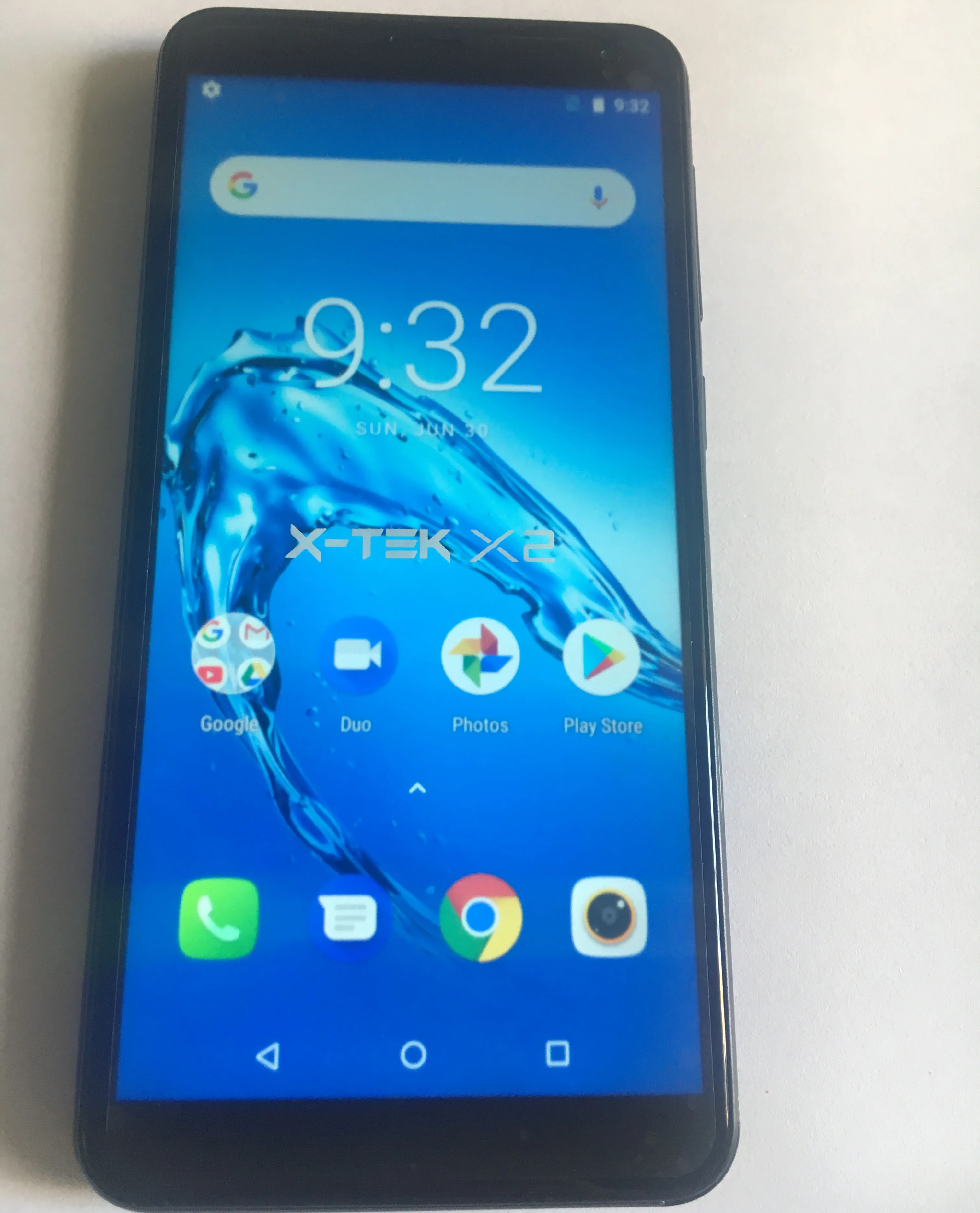 4G lte Original unlocking Android 8.1 fingerprint Network 4G Quad Core Smartphone X-tel X2