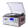High quality stereo phonograph turntable CD record cassette radio player
