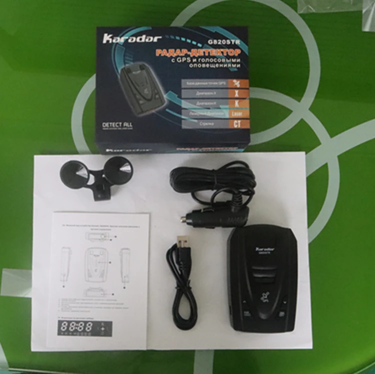 Car Radar Laser Detection Speed Anti Speed Gun Signal Gps 360 Detector