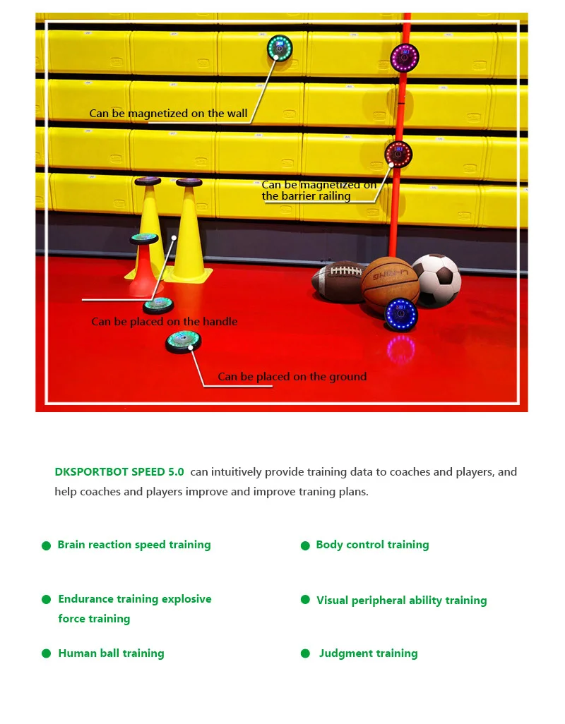 Speed 6.0 Rlt Agile Reaction Light Training Lights Equipment For