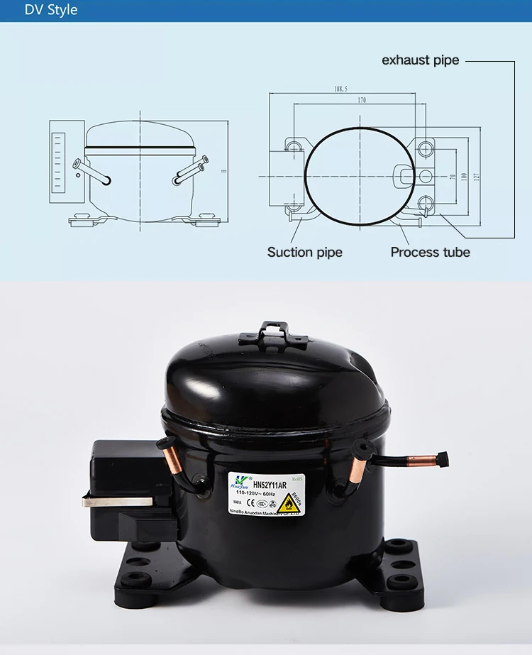Hn52y11ar Water Cooler Dispenser Compressor R600a Buy Compressor