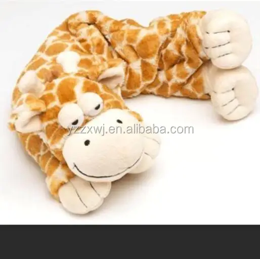Microwavable Heat Packs Neck Warms Soft Leapord Pillow Stuffed Animal