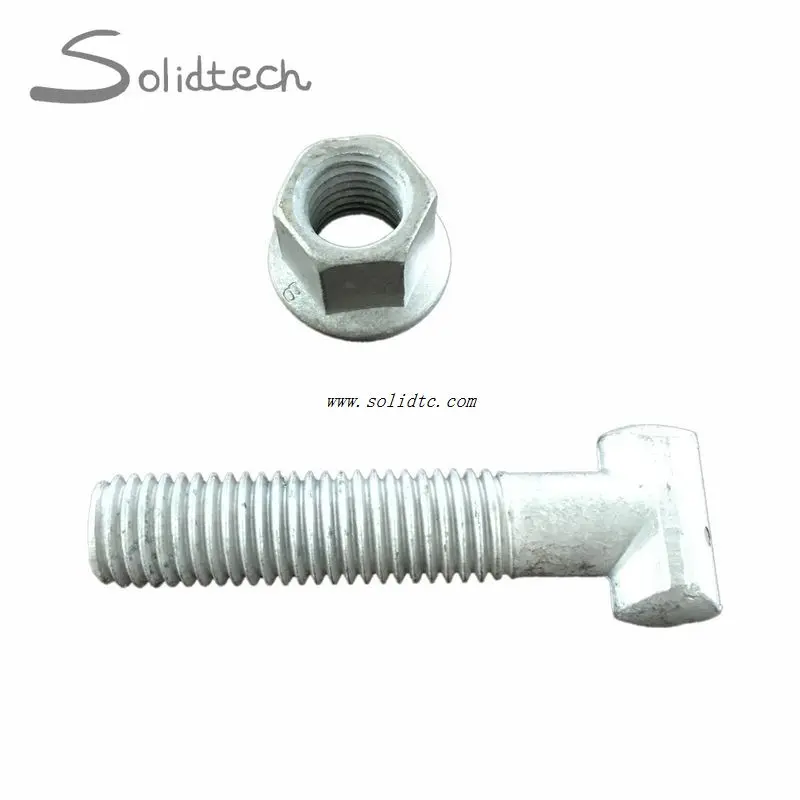 En74 Hdg Clamp M14 Scaffolding Coupler T Bolts And Nuts Buy T Bolts