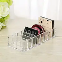 

Makeup Organizador Clear Acrylic Brush Lipstick Holder Makeup Organizer Cosmetic Makeup Tools Storage Box Case