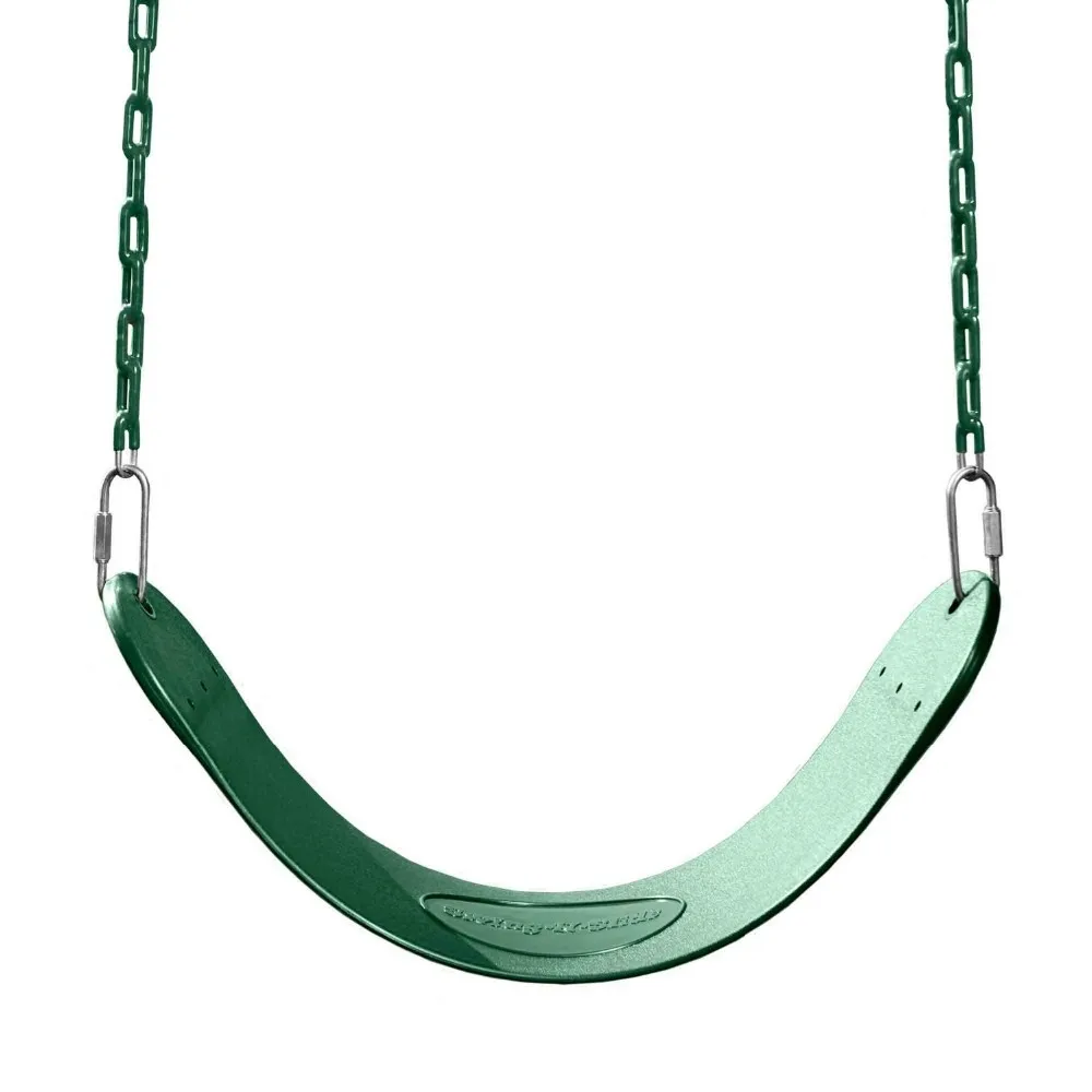 outdoor plastic trapeze bar kids swing with rings