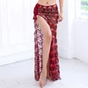 Belly Dance Skirt Women Sexy Sequined Long Skirts Women Bollywood Clothes Adults Tribal Carnival Stage Performance Wear XQ1322