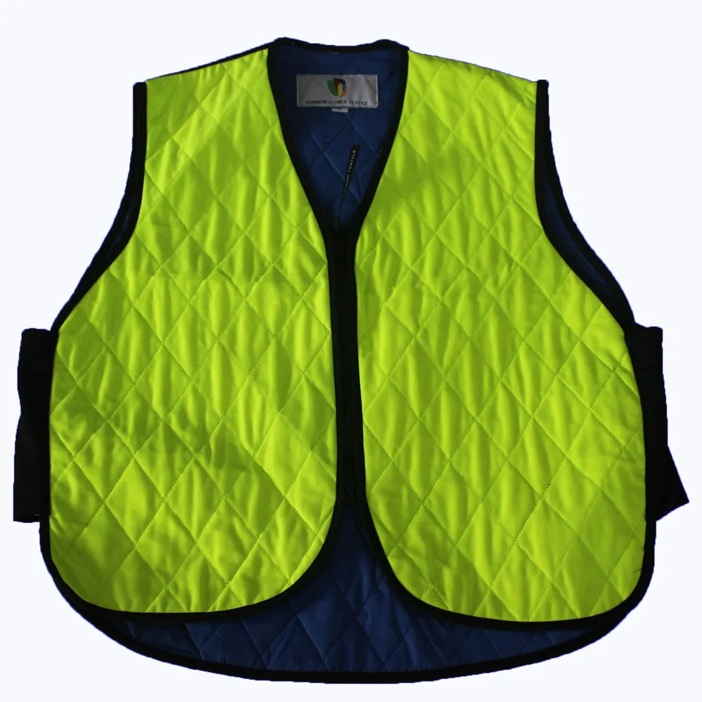 Ice Gel Evaporative  Cooling Vest  Gel Ice Vest Ice Cooling Safety Vest