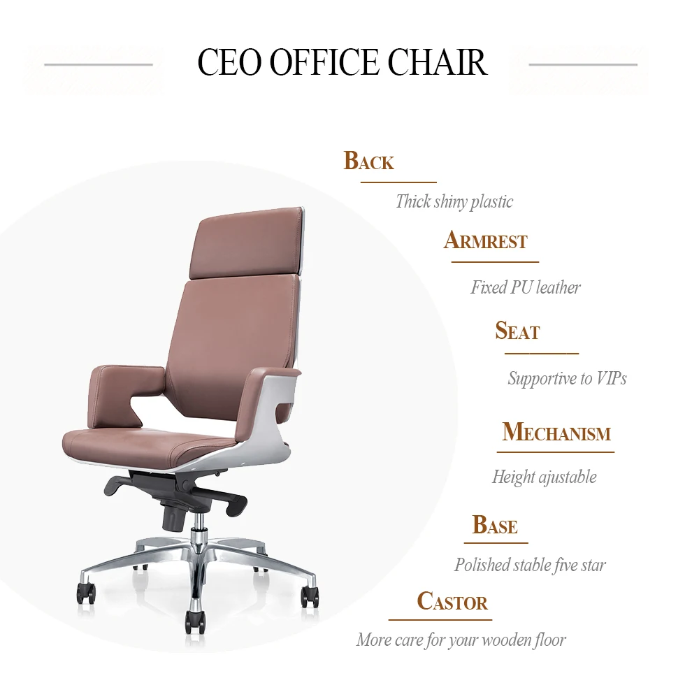 Luxury Leather Executive Office Chair Swivel Chair Specification Buy Office Furniture
