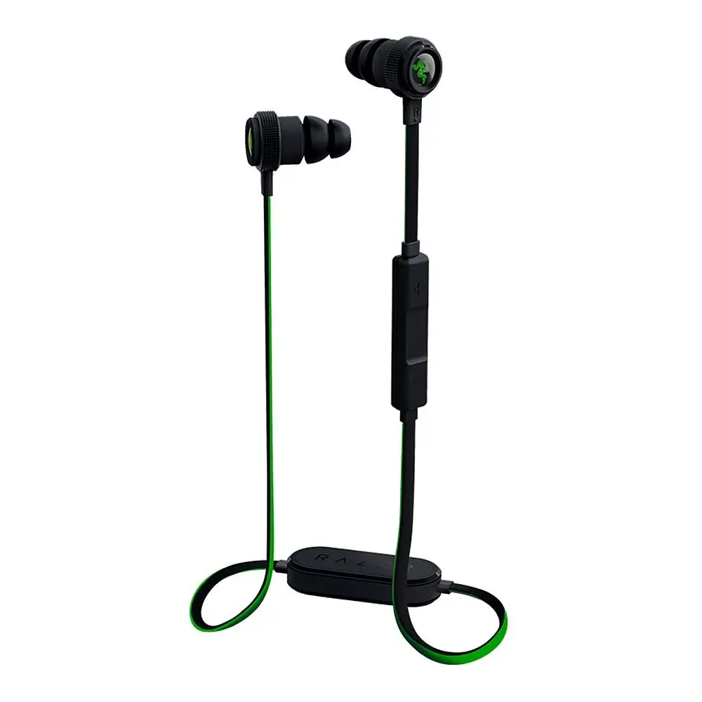 

Razer Hammerhead Bt Wireless Headset with In-line Remote Mic - Green + Black