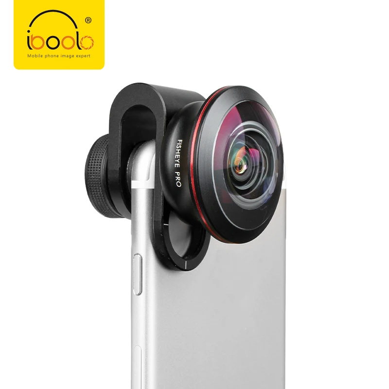 

IBOOLO 8MM 238 degree super fisheye lens for mobile phone, Black