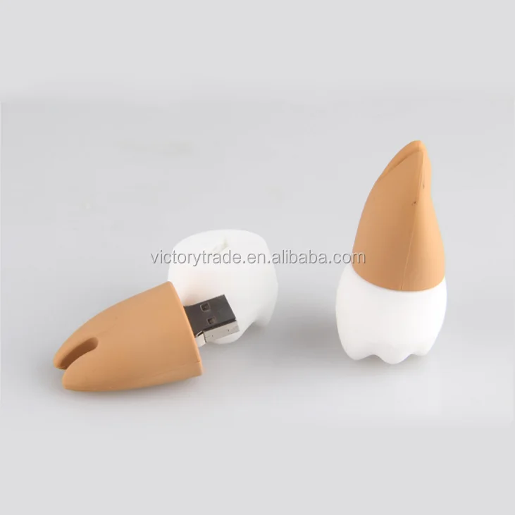 Vtu01 Promotional Creative Dental Clinic Memory Stick Tooth Shape Usb