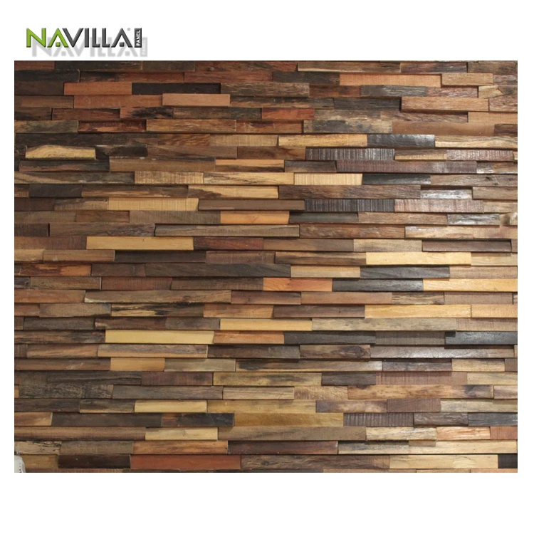 Decorative Wood Wall Panel Tile Wooden Mosaic Decorative Wood Wall Panel Tile Wooden Mosaic