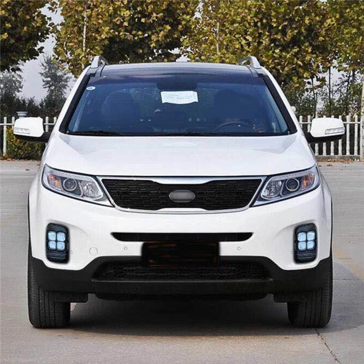 Daytime Running Lights For Kia Sorento 2012 2013 2014 12v Abs Led Drl