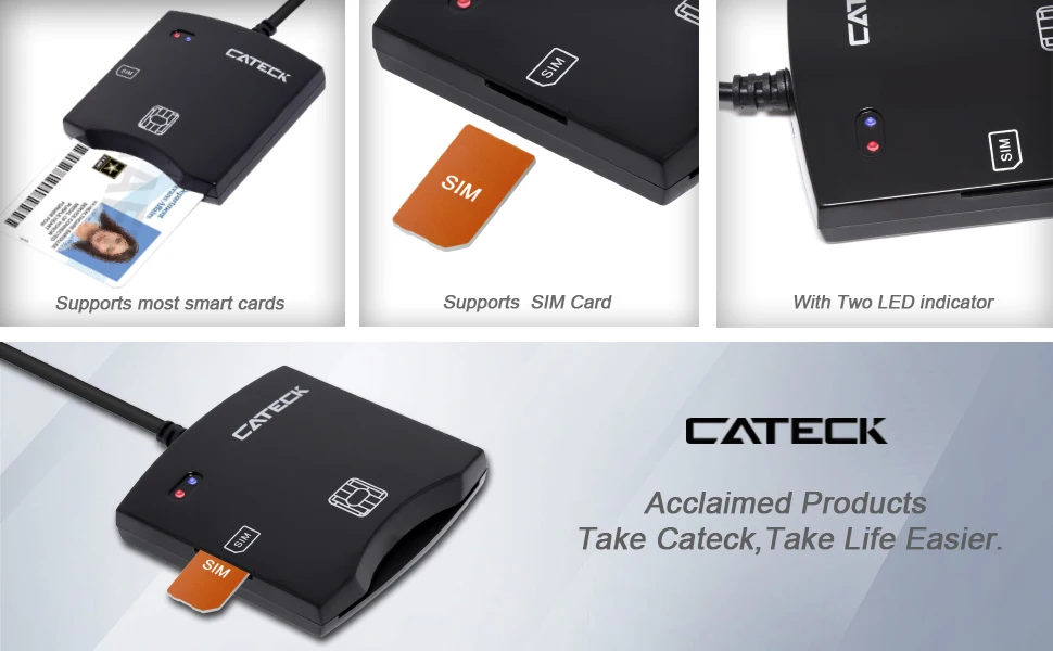 High Quality Smart USB SIM Card Reader And Supporting Many Intelligent Cards - ANKUX.COM
