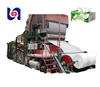Popular waste paper recycling machines 1880mm china table napkin production line toilet tissue paper making machine price