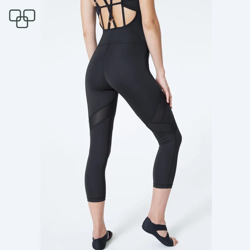 Ladies Fitness Yoga Bodysuit One Piece Running Suit Gym Yoga Sports