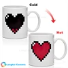 11ounce custom ceramic changing color coffee mug magic