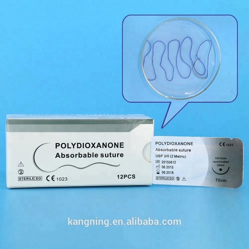 
Cheap price PDO suture with needle 