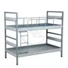 Flat packing space save modern loft bed double decker steel bunk bed