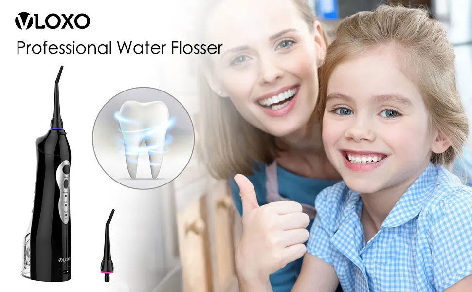 Rechargeable teeth spa oral irrigator dental flosser