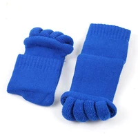

Hot Selling Toe Separator Massage Cotton Yoga Toe Sock, Foot Massage Toeless Yoga Socks