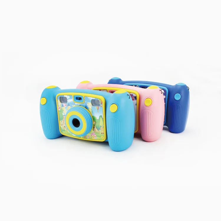 

Full HD1080P Kids Cartoon selfie Camera with two lens and games