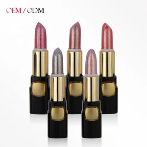 OEM Wholesale Lipstick Diamond Shiny Waterproof Lipstick 2