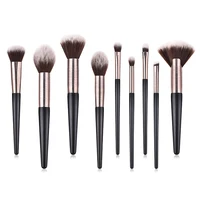 

Best Selling Professional Custom Logo 10pcs Makeup Brushes Cosmetic Brush Personalized Face Makeup Brush Set