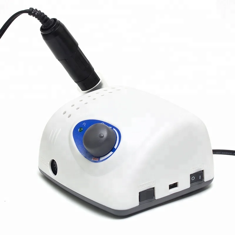 

Electric Nail Drill Strong 210 Manicure Machine Pedicure Electric File Bits Nail Art Equipment, White