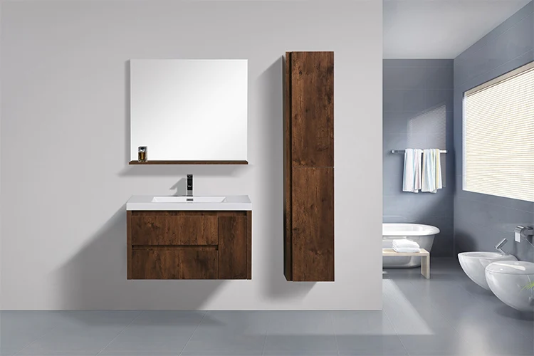 New fashion Wall Mounted Single Sink 36" Bathroom Vanity Cabinet