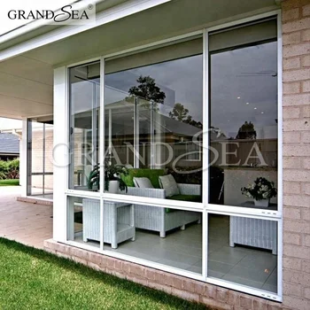 China Best Quality Aluminum Tempered Glass Floor To Ceiling