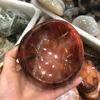 Wholesale handmade natural ocean jasper quartz weed crystal custom ashtray