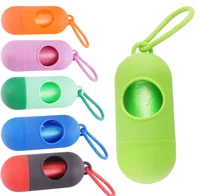 

Wholesale plastic pet dog poop bag dog waste bag dispenser