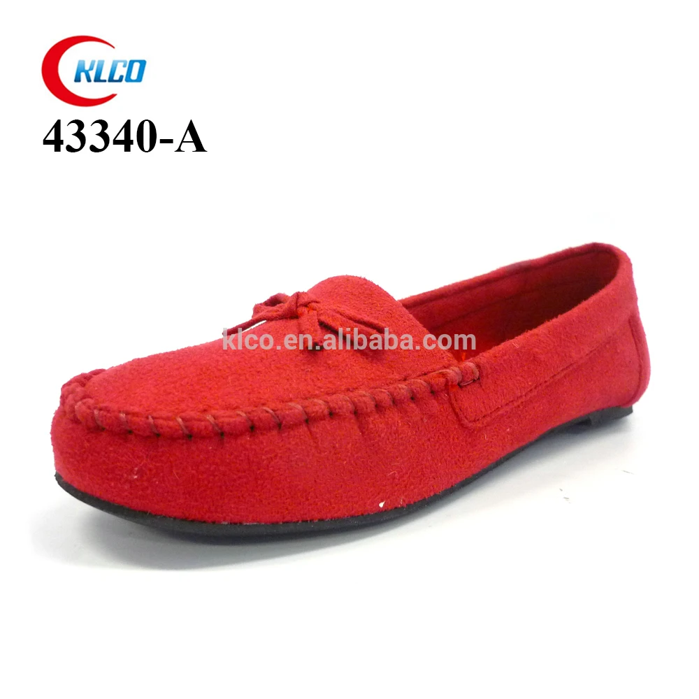 red color casual shoes