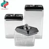 ZNK00022 Free Sample 1650ml/1000ml/450 Plastic Airtight Rectangular Dry Food Storage Container 3 Piece Sets
