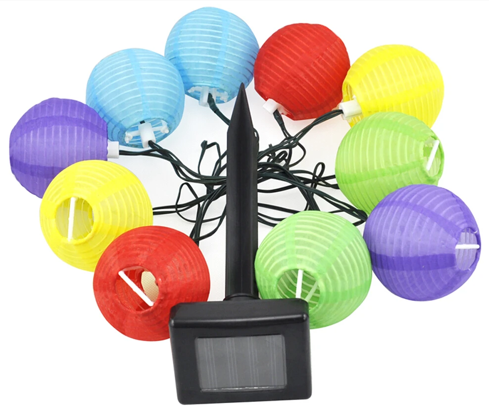 Chinese Led Flame Light Hanging Street Lighting Solar Lanterns Paper