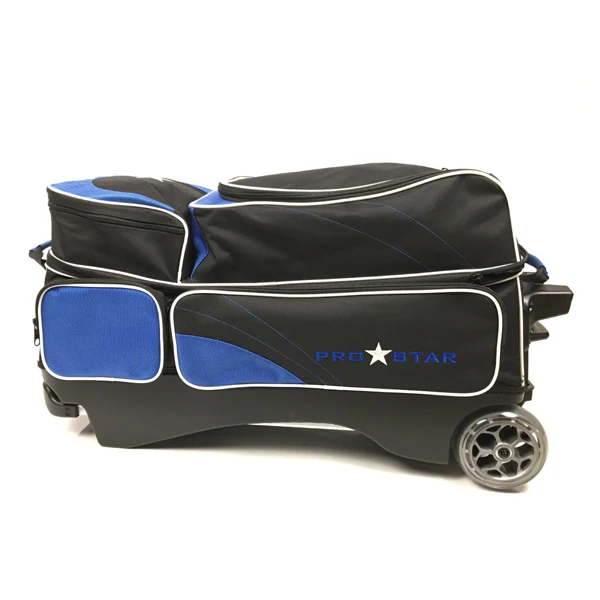 Bowling Bag 3 Balls Bowling Roller Bag Triple Bag With Wheels Buy