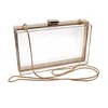 Online Wholesale Shop Acrylic Fashionable Transparent Evening Clutches Clutch Bags Handbag for Ladies Messenger Bags Handbag