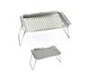 portable camping folding grill mini grill for roasting cooking different size bbq grill rack foldable
